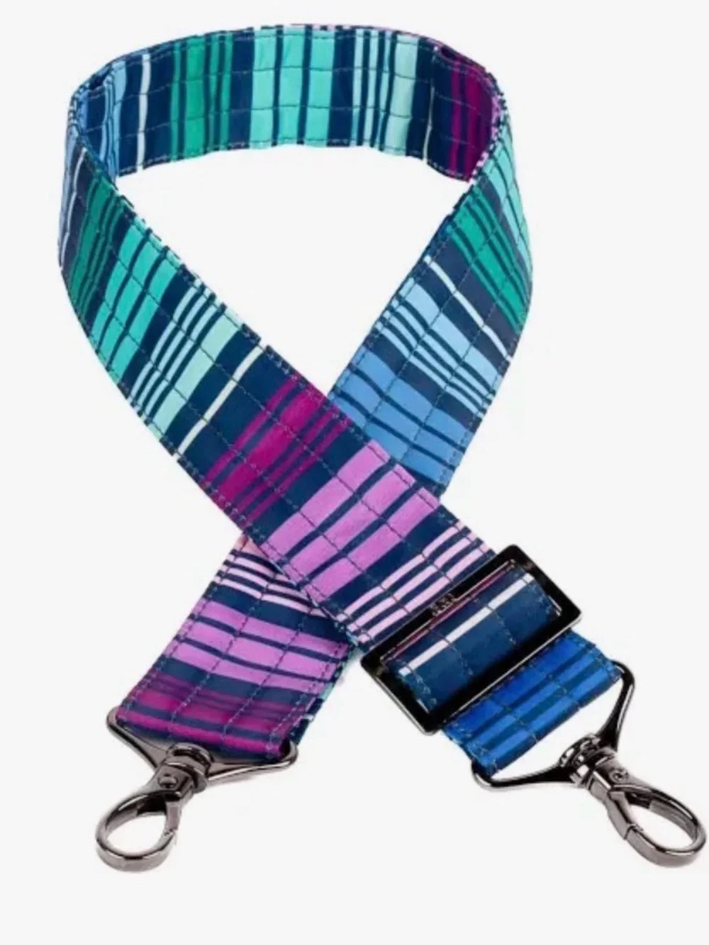 Lug Adjustable 1.5” Strap Love Stripe Multi NWT - Picture 1 of 2